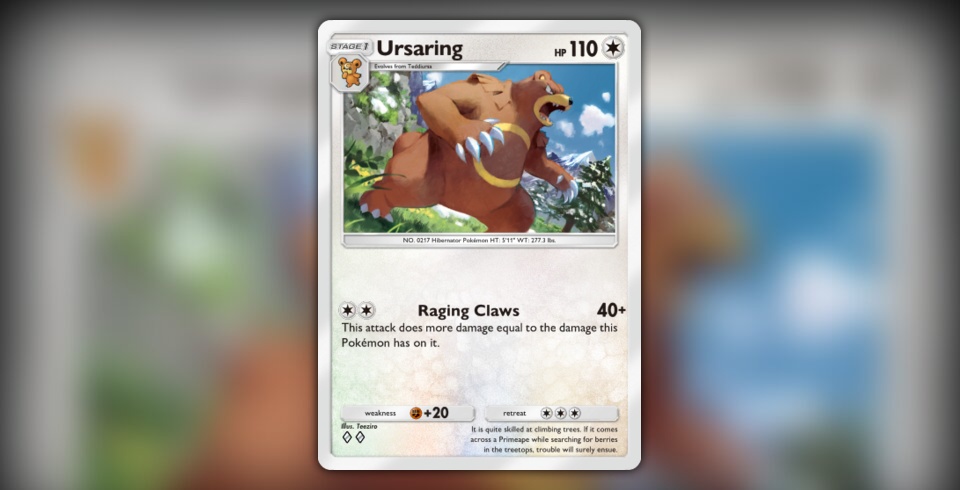 Ursaring (Pulsing Aura #132/234, 2-Diamonds) | Pokmon TCG Pocket