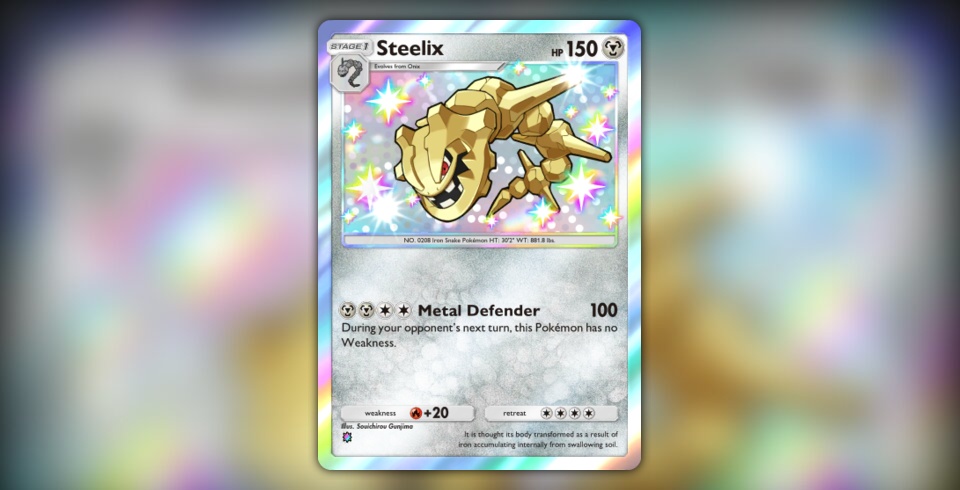 Steelix (Pulsing Aura #219/234, 1-Star Shiny) | Pokmon TCG Pocket Steelix (Pulsing Aura #219/234, 1-Star Shiny) | Pokmon TCG Pocket