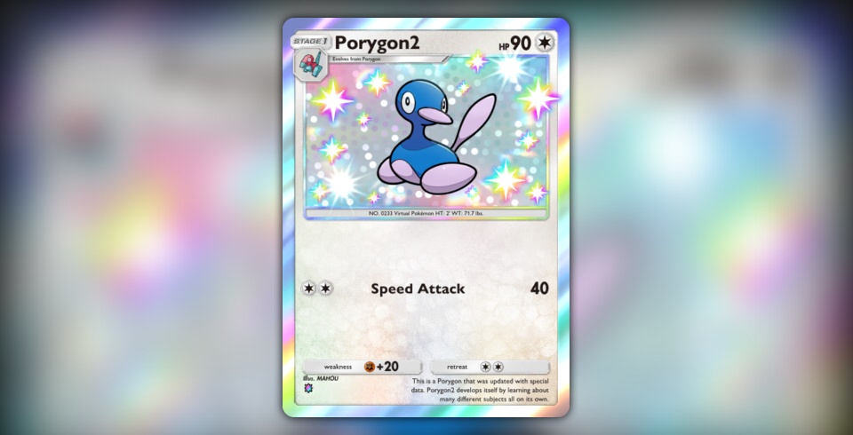 Porygon2 (Pulsing Aura #223/234, 1-Star Shiny) | Pokmon TCG Pocket