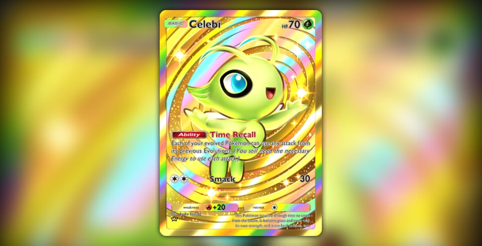 Celebi (Pulsing Aura #233/234, Crown) | Pokmon TCG Pocket