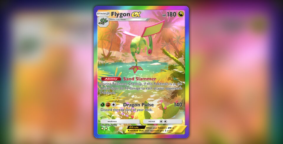 pokemon card flygon ex Flygon ex SSPen 106/191 Double Rare – PokeChalet main image 1