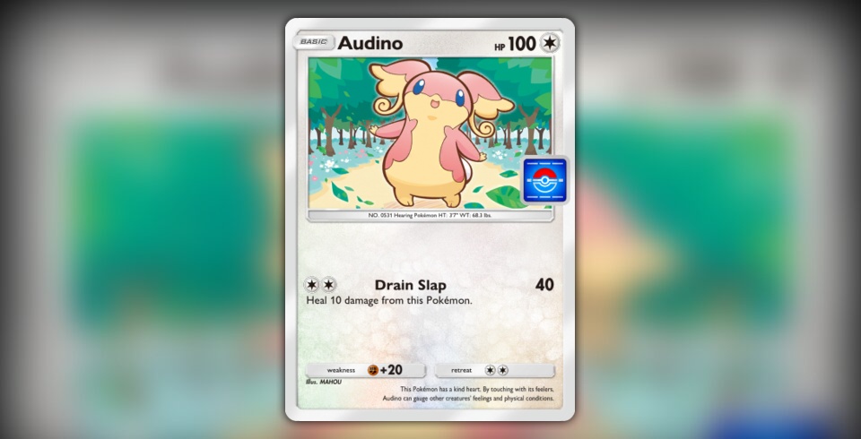 Audino (PROMO-A #89/92, Promo) | Pokmon TCG Pocket
