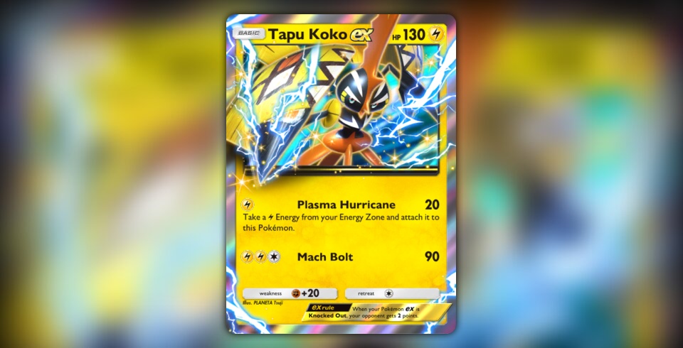 Tapu Koko ex (PROMO-A #84/92, Promo) | Pokémon TCG Pocket