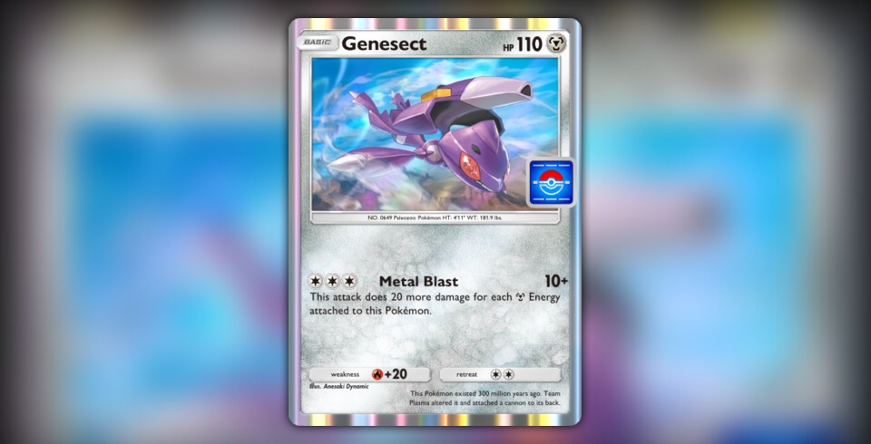 Genesect (PROMO-B #23/48, Promo) | Pokmon TCG Pocket Genesect (PROMO-B #23/48, Promo) | Pokmon TCG Pocket