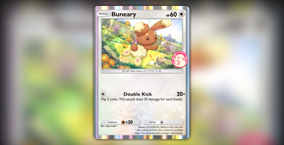 Buneary (PROMO-B #19/48, Promo) | Pokmon TCG Pocket Buneary (PROMO-B #19/48, Promo) | Pokmon TCG Pocket