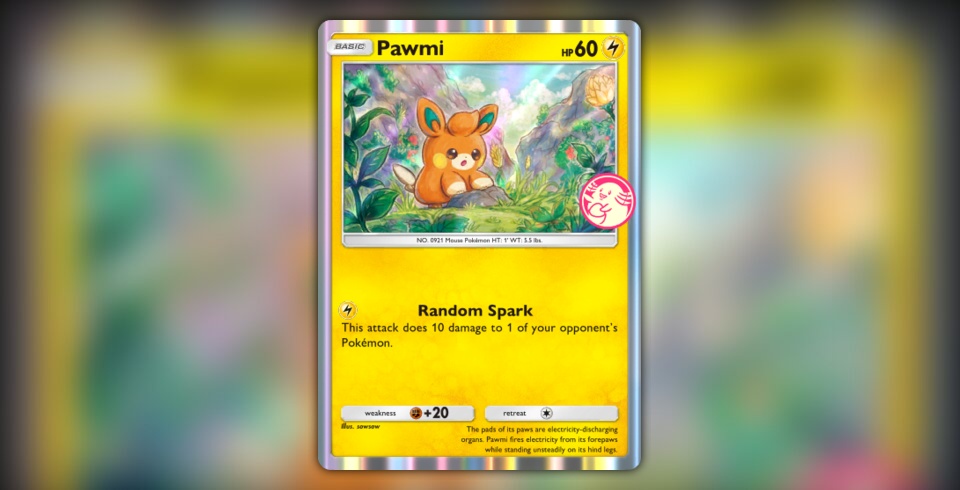 Pawmi (PROMO-B #39/48, Promo) | Pokmon TCG Pocket Pawmi (PROMO-B #39/48, Promo) | Pokmon TCG Pocket