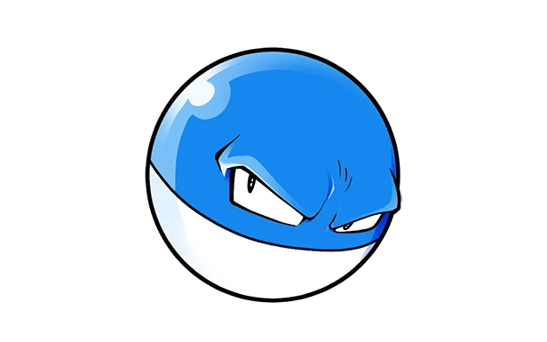 shiny voltorb pokemon card 133/091 Voltorb